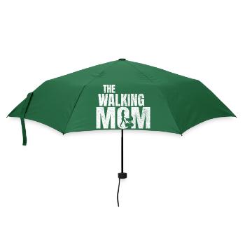 the walking Mom - Regenschirm (klein) - Flaschengrün - Vorne