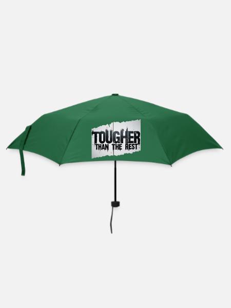 stärker als die anderen - Regenschirm (klein) - Flaschengrün
