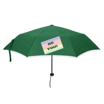 BE YOU - Regenschirm (klein) - Flaschengrün - Vorne