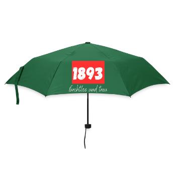 1893 furchtlos und treu - Regenschirm (klein) - Flaschengrün - Vorne