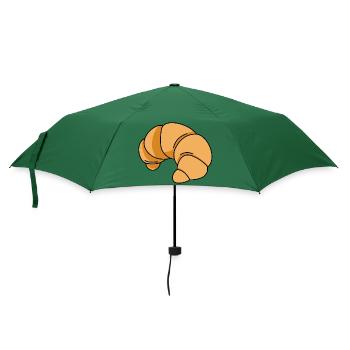 Croissant - Regenschirm (klein) - Flaschengrün - Vorne