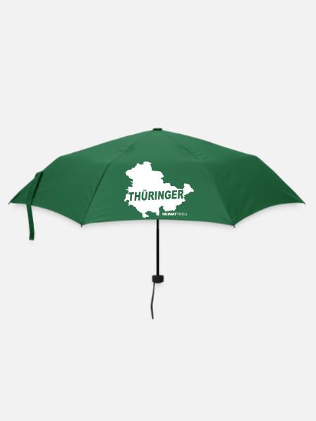 Thüringer Treue - Regenschirm (klein) - Flaschengrün
