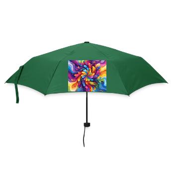 Color - Regenschirm (klein) - Flaschengrün - Vorne