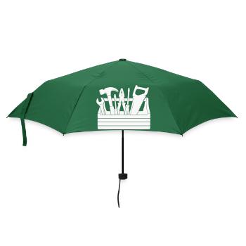 werkzeugkasten - Regenschirm (klein) - Flaschengrün - Vorne