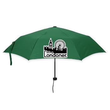 ICH BIN EIN LONDONER - Regenschirm (klein) - Flaschengrün - Vorne
