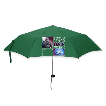 Focus on the main things - Regenschirm (klein) - Flaschengrün - Vorne