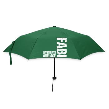 Fabian - Regenschirm (klein) - Flaschengrün - Vorne