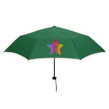 Stern - Regenschirm (klein) - Flaschengrün - Hinten