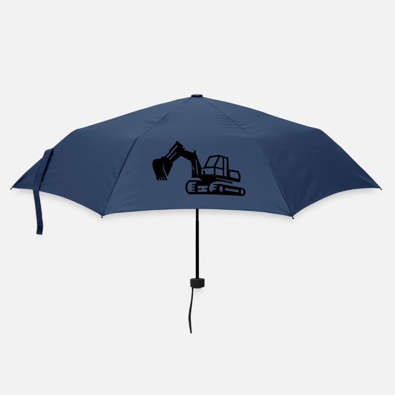 Excavator - Umbrella (small) - navy