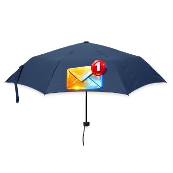 Erste Abzeichen-E-Mail - Regenschirm (klein) - Navy - Vorne