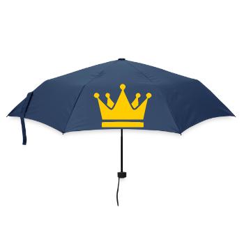 Cadeau d’anniversaire de la couronne - Parapluie standard - marine - Devant
