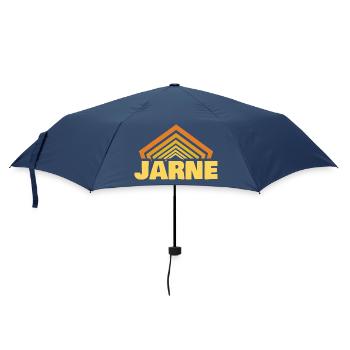 Geschenk für Jarne - Regenschirm (klein) - Navy - Vorne