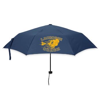 Flaming Lacrosse Coach Dynamic Sports Graphic Tee - Regenschirm (klein) - Navy - Vorne