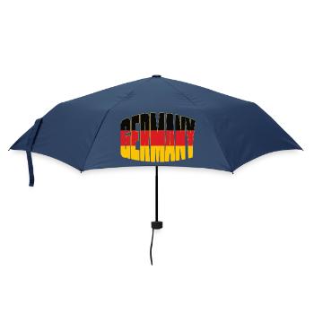 Maillot de football allemand, design du supporter allemand - Parapluie standard - marine - Devant