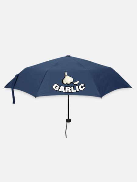 GARLIC - Regenschirm (klein) - Navy