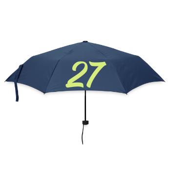 27- - Umbrella (small) - navy - Front
