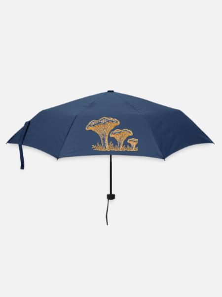 Pfifferlingsfamilie - Regenschirm (klein) - Navy