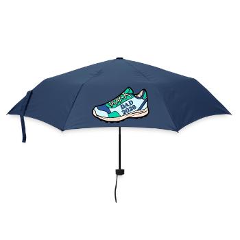 Annonce du bébé : Papa Coureur 2026 - Parapluie standard - marine - Devant