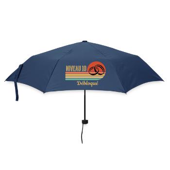 Noces de Nacre - 10 Ans de Mariage - Parapluie standard - marine - Devant