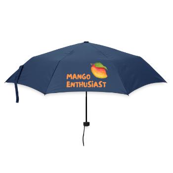 Mango Enthusiast Graphic - Regenschirm (klein) - Navy - Vorne