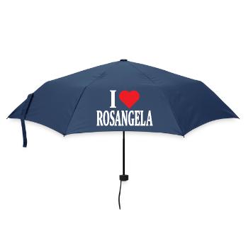t-shirt J'aime Rosangela t-shirt idée cadeau - Parapluie standard - marine - Devant