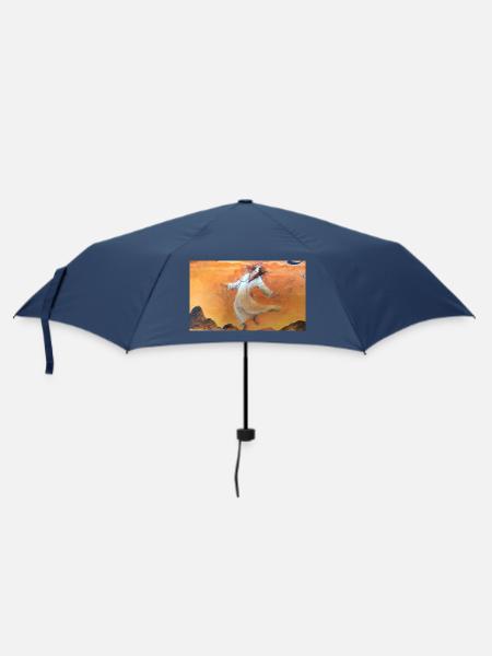 Der Tänzer - Regenschirm (klein) - Navy