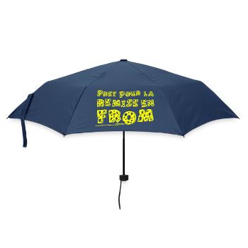 READY FOR THE FROM! (cooking, cheese) - Umbrella (small) - navy - Front