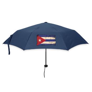 Cuban Flag - Umbrella (small) - navy - Front