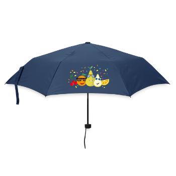 Des petits fruits joyeux - Parapluie standard - marine - Devant