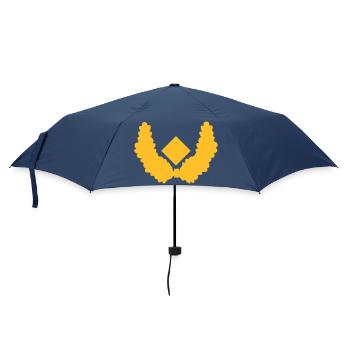 Brigadegeneral Dienstgrad - Regenschirm (klein) - Navy - Vorne