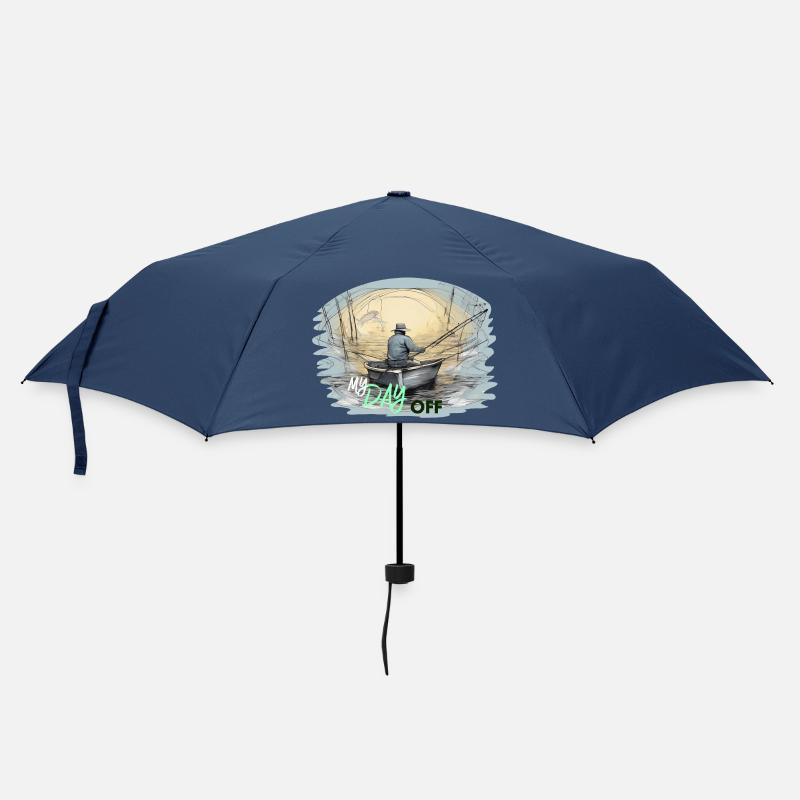 Fishen - Regenschirm (klein) - Navy