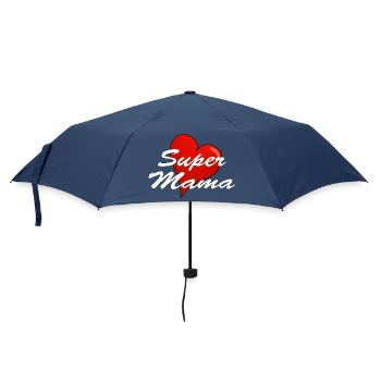 Super mom - Umbrella (small) - navy - Front