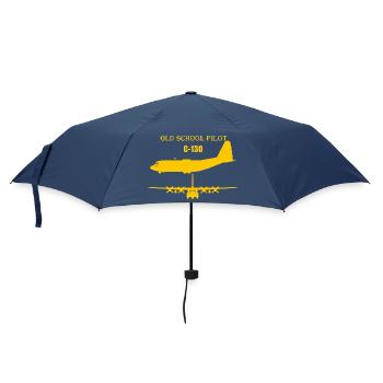 Pilote à l’ancienne C-130 - Parapluie standard - marine - Devant
