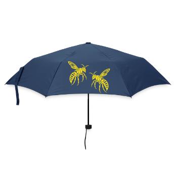 Bee Wasp - Umbrella (small) - navy - Front