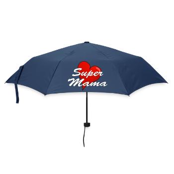 Super mom - Umbrella (small) - navy - Front