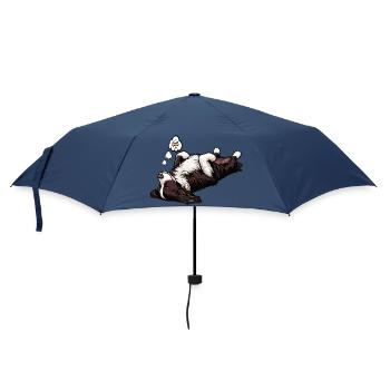 Münsterländer Münsterländer propriétaire Münsterhund - Parapluie standard - marine - Devant