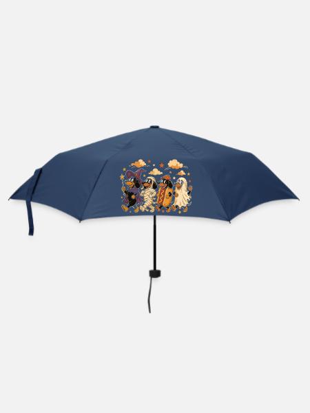 Halloween Hundekostüm Parade - Regenschirm (klein) - Navy