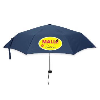MALLE Divas tour Yellow Pink - Umbrella (small) - navy - Front