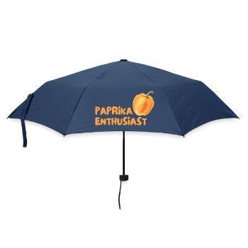 Paprika Enthusiast - Regenschirm (klein) - Navy - Vorne