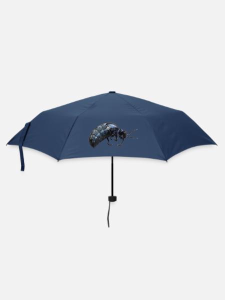 Insekt Ölkäfer - Regenschirm (klein) - Navy