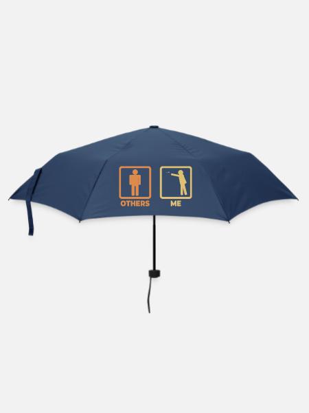 Darter Strichfiguren - Regenschirm (klein) - Navy