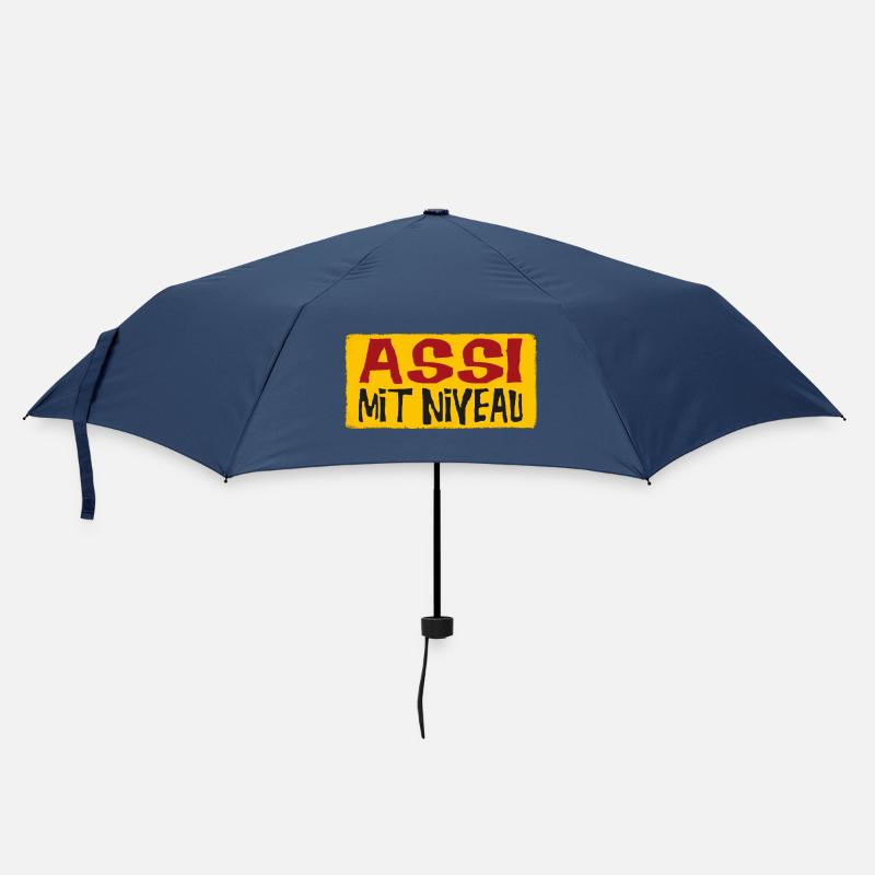 Assi Mit Niveau - Regenschirm (klein) - Navy