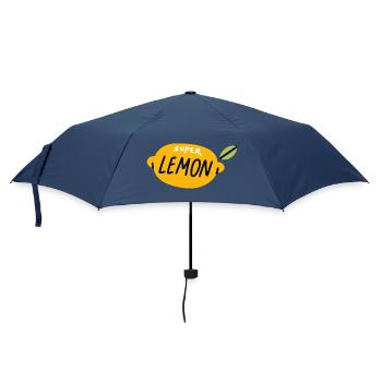 Super Lemon Shirt Beauté Fruit Design Été - Parapluie standard - marine - Devant