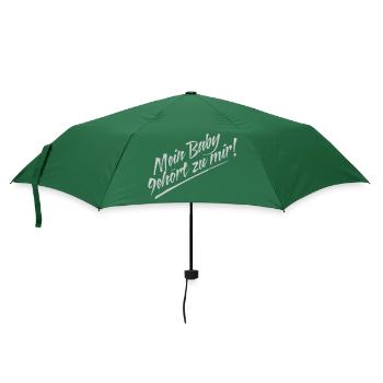 Mon bébé - Parapluie standard - vert bouteille - Devant