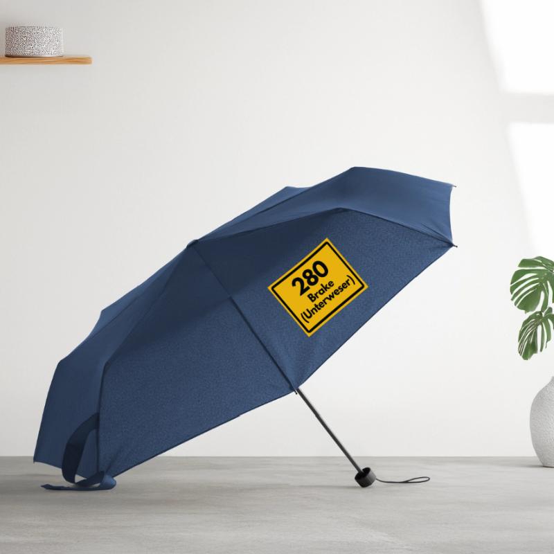 OLD POSTCODE ZIP CODE RETRO 2880 BRAKE UNTERWESER! Umbrella (small)
