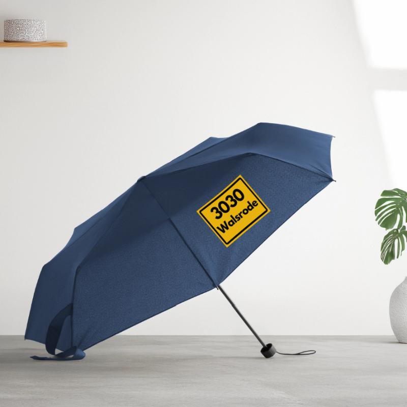 OLD POSTCODE POSTCODE RETRO 3030 WALSRODE VOGELW. Umbrella (small)
