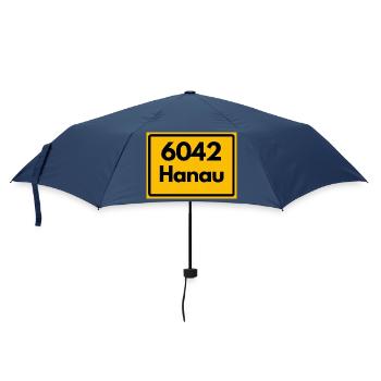 ANCIEN CODE POSTAL 6042 PLZ 63450 HANAU HESSEN - Parapluie standard - marine - Devant