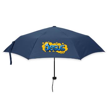 Jésus sauve - Parapluie standard - marine - Devant