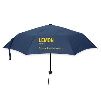 CITRON - Parapluie standard - marine - Devant