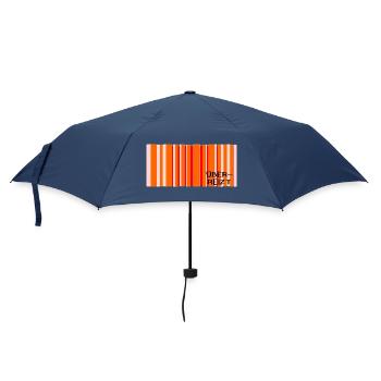 Reizüberflutung Überreizt - Regenschirm (klein) - Navy - Vorne